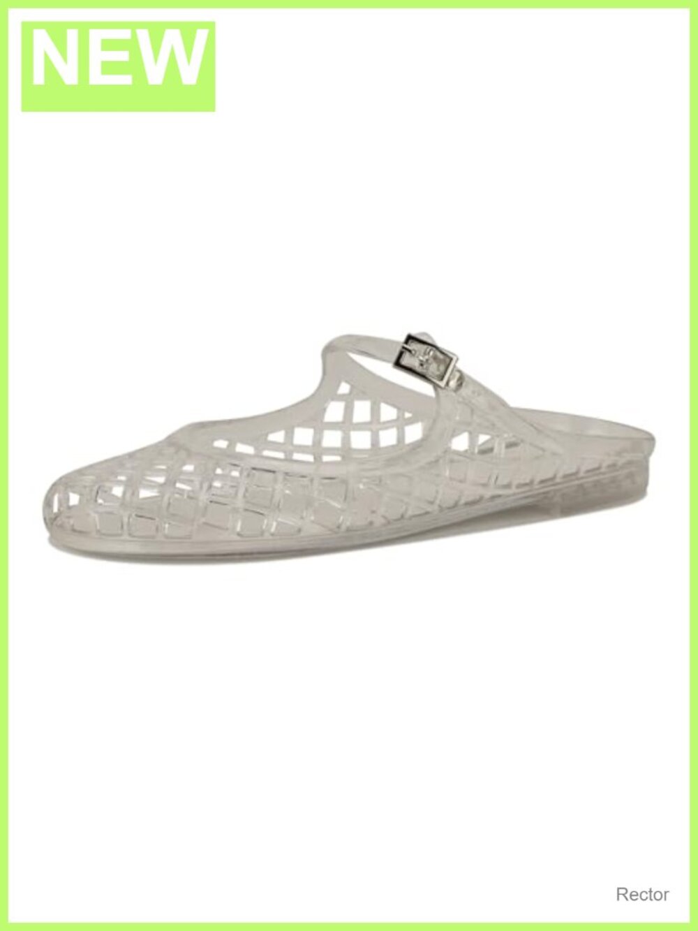 Nine West Womens Yunny Woven Mules Round Toe Slip On Flat Sandals